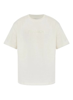 jw anderson t-shirt manlogo embroidery t-shirt - jt0258pg1510 002