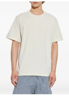 jw anderson t-shirt manlogo embroidery t-shirt - jt0258pg1510 002