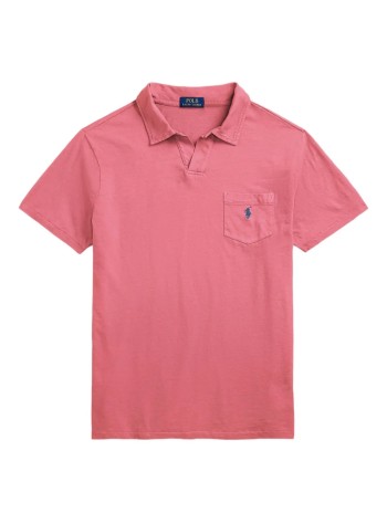 polo ralph lauren polo hombre ssjohnnym10-short sleeve-polo shirt - 710964512009 adirondack berry