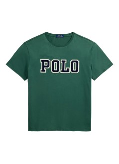 polo ralph lauren t-shirt mansscnclsm1-short sleeve-t-shirt - 710972663003 washed forest