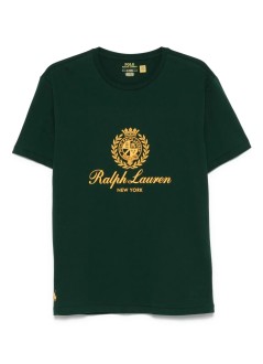polo ralph lauren t-shirt mansscnsfnopp-short sleeve-t-shirt - 710978032004 28 washed forest