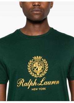 polo ralph lauren t-shirt mansscnsfnopp-short sleeve-t-shirt - 710978032004 28 washed forest
