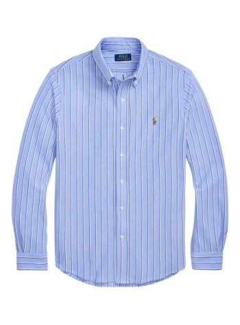 polo ralph lauren camiseria hombre lsfbydstrm4-long sleeve-sport shirt - 710965556002 harbor island blue white