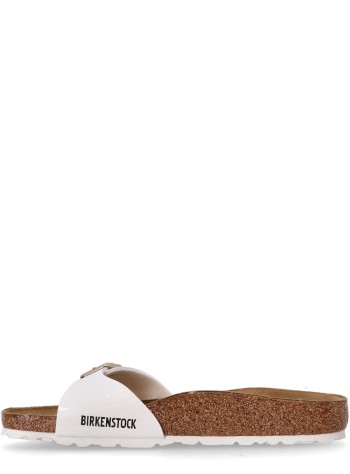 birkenstock sandalia mujer madrid bf patent - 1005310 white 2