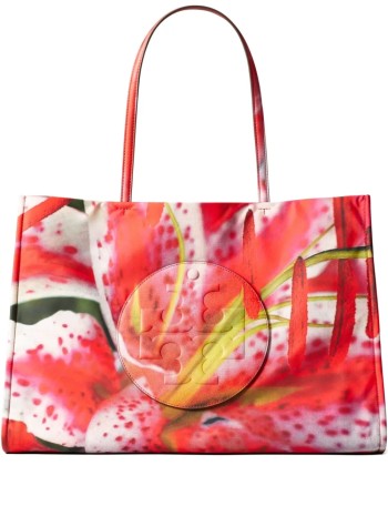 tory burch handbag womanella printed tote - 171641650 650