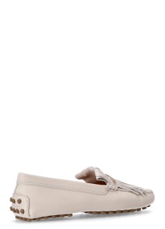 tods casual womangommino 22l sab frangia barretta - xxw22l0jq40uqvb015 bianco calce