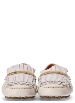tods casual womangommino 22l sab frangia barretta - xxw22l0jq40uqvb015 bianco calce