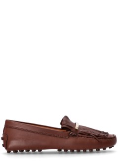 tods casual womangommino 22l sab frangia barretta - xxw22l0jq40uqvs202 mogano