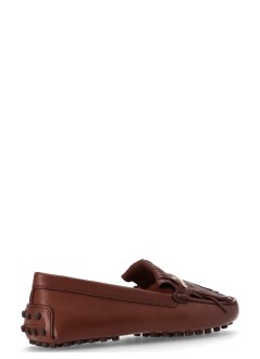 tods casual womangommino 22l sab frangia barretta - xxw22l0jq40uqvs202 mogano