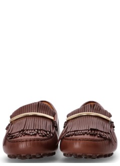 tods casual womangommino 22l sab frangia barretta - xxw22l0jq40uqvs202 mogano