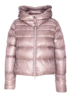 herno outerwear mujer bomber cropped nylon ultraligh - pi00124dr12017z 4401