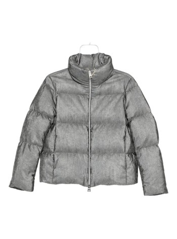 herno outerwear mujer piumino corto in velluto - pi00158dr12728 9406