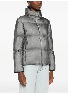 herno outerwear mujer piumino corto in velluto - pi00158dr12728 9406