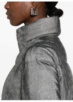 herno outerwear mujer piumino corto in velluto - pi00158dr12728 9406