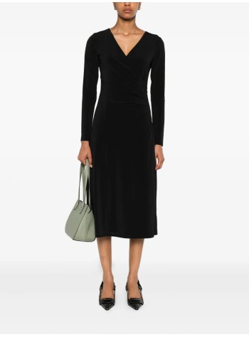 karl lagerfeld dress womanjersey fluid zip dress - a3w13042 999 2