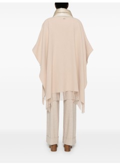 herno outerwear mujer poncho warmy con dettagli in ul - gc00066dr33395 1982
