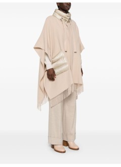herno outerwear mujer poncho warmy con dettagli in ul - gc00066dr33395 1982