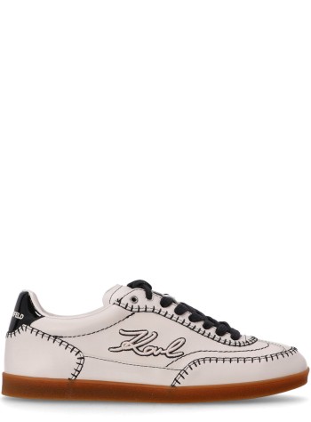 karl lagerfeld sneaker mujer kandidate signia stitch lo lace - kl63810a 0t1