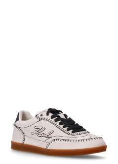 karl lagerfeld sneaker mujer kandidate signia stitch lo lace - kl63810a 0t1