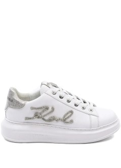 karl lagerfeld sneaker womankapri signia rhinestone lo - kl62511g 01s