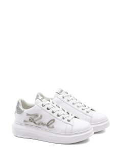 karl lagerfeld sneaker womankapri signia rhinestone lo - kl62511g 01s
