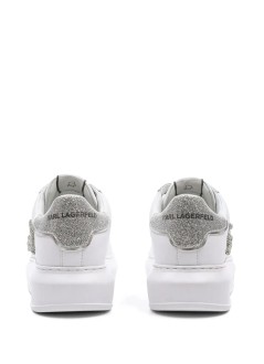 karl lagerfeld sneaker womankapri signia rhinestone lo - kl62511g 01s