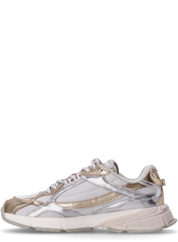karl lagerfeld sneaker womanorion sidetrim mix lo - kl65525 4sg 2