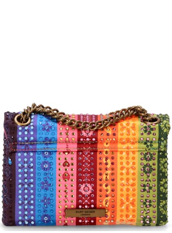 kurt geiger crossbody mujer fabric mini kensington - 3584469689 69 2