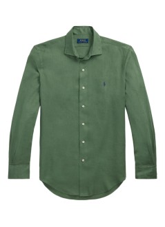 polo ralph lauren camiseria hombre cubdppcs-long sleeve-sport shirt - 710966294027 fatigue