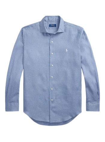 polo ralph lauren camiseria hombre cubdppcs-long sleeve-sport shirt - 710966294029 channel blue