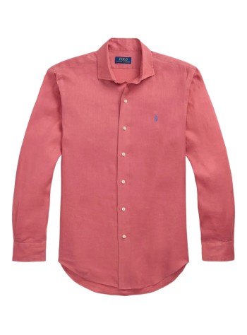 polo ralph lauren camiseria hombre cubdppcs-long sleeve-sport shirt - 710966294030 adirondack berry