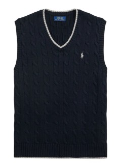 polo ralph lauren outerwear mancablevest-sleeveless-vest - 710970288001 hunter navy combo