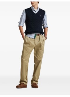 polo ralph lauren outerwear mancablevest-sleeveless-vest - 710970288001 hunter navy combo