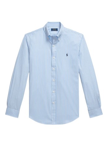 polo ralph lauren shirt mancubdppcs-long sleeve-sport shirt - 710929346018 6779f austin blue white