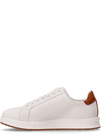 polo ralph lauren sneaker womanainsley sneakers low top lace - 802979188001 snow white lauren tan 2