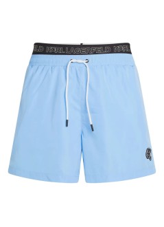 karl lagerfeld bermuda hombre ikon elastic boardshorts - a1m46058 1wh