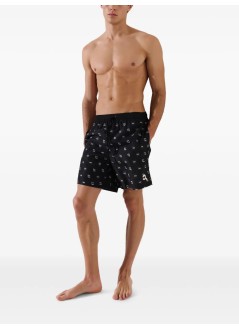 karl lagerfeld cargo manikon dot aop med boardshorts - a3m46007 2bt