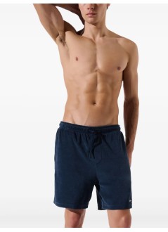 karl lagerfeld cargo manelongated logo towel short - a3m46006 1wn
