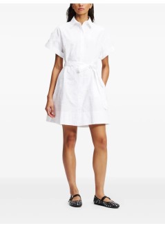 karl lagerfeld vestido mujer embroidery shirt dress - a3w13046 2cr