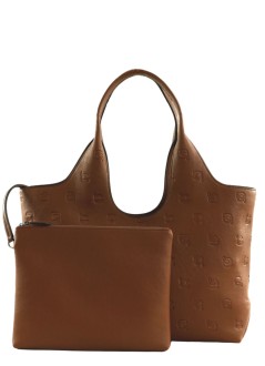 karl lagerfeld crossbody mujer ikon monogram soft md tote - a3w30302 2df