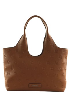 karl lagerfeld crossbody mujer ikon monogram soft md tote - a3w30302 2df