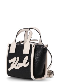 karl lagerfeld crossbody mujer k skuare sm tote grainy - a3w30028 998