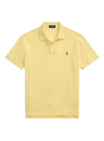 polo ralph lauren polo mansskccmslm1-short sleeve-knit - 710680784442 wicket yellow c7952