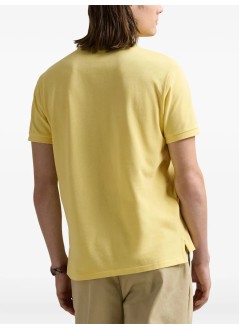 polo ralph lauren polo hombre sskccmslm1-short sleeve-knit - 710680784442 wicket yellow c7952