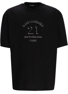 karl lagerfeld t-shirt mant-shirt crewneck - 755160553240 990