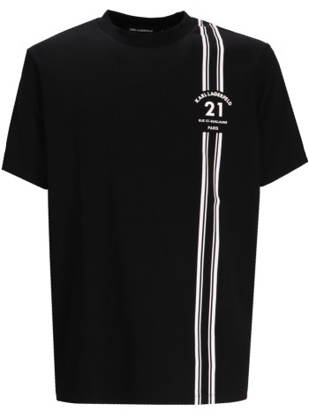 karl lagerfeld camiseta hombre t-shirt crewneck - 755050553235 990
