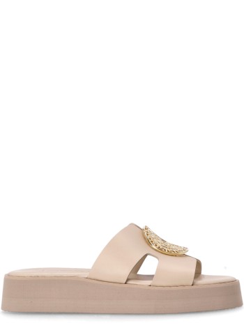 kotris sandals sandalia mujer platform faistos - 18630d cream