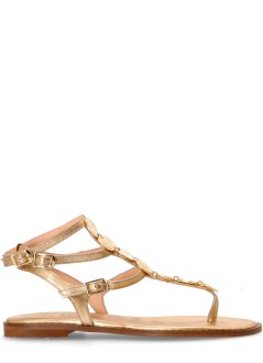 kotris sandals sandalia mujer flat sandal - k750 gold