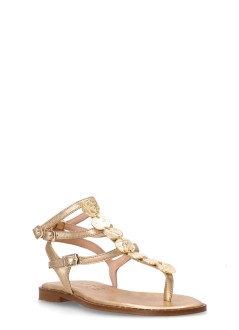 kotris sandals sandalia mujer flat sandal - k750 gold