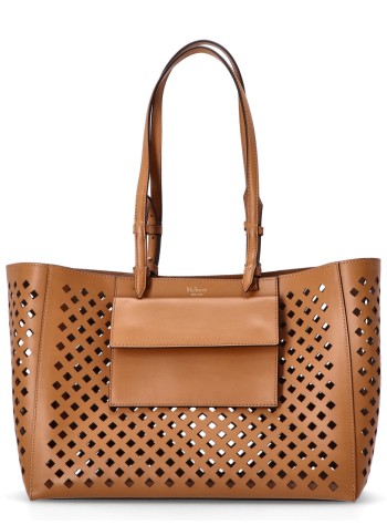 mulberry handbag mujer perforated tote - hh9727709 g180
